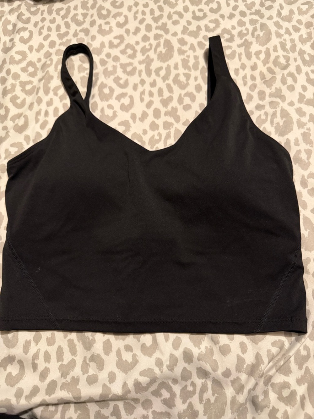 Black Seamless tank Top